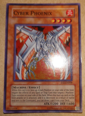 EOJ-EN009 Cyber Phoenix Super Rare Unl Edition Yugioh Card