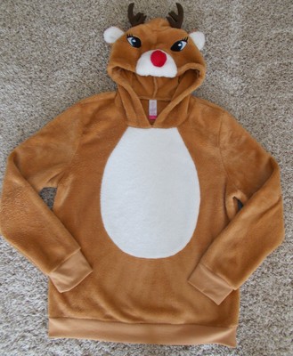 rudolph the red nosed reindeer hoodie