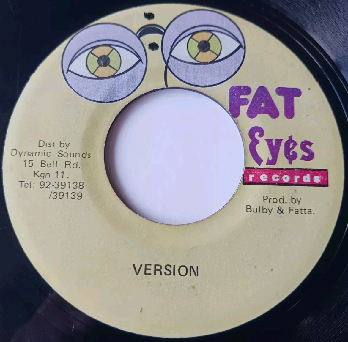 Little Kirk - Hero Vinyl 45 - Fat Eyes Records - Jamaica - Plays