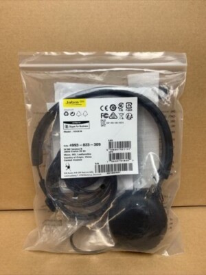 Jabra Evolve 20 SE Stereo Headset - Microsoft Certified Headphones for VoIP Soft