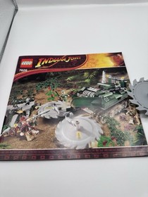 Lego INDIANA JONES : Jungle Cutter Set 7626 Close to 70% complete No figs