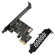 PCIe To USB 3.2 Expansion Card 5Gbps Type C Front Panel PCIE X1 To USB3.2 Gen1