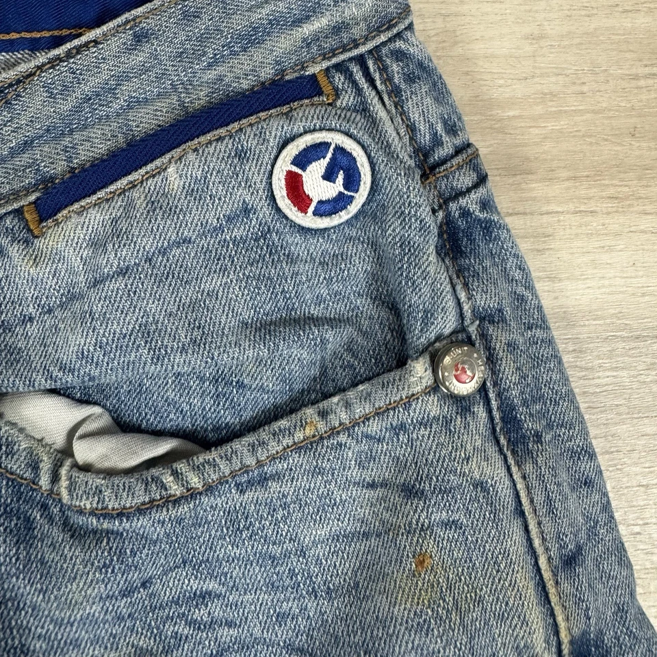 Vintage Y2k G-Unit 50 Cent Denim Jeans Baggy Loose Hip Hop Streetwear Mens 36x32 - Image 4 of 4