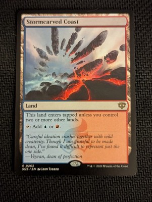 Stormcarved Coast - 0263 - Secrets of Strixhaven SOS - MTG - NM