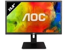 AOC I2475PXQU 24 Zoll Monitor FullHD HDMI / DVI / DisplayPort / VGA, USB-Hub