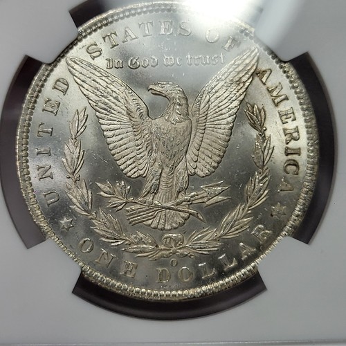 1885 O Morgan Silver Dollar $1 NGC MS66 Great Flashy Luster New Orleans *K206 - Picture 5 of 6
