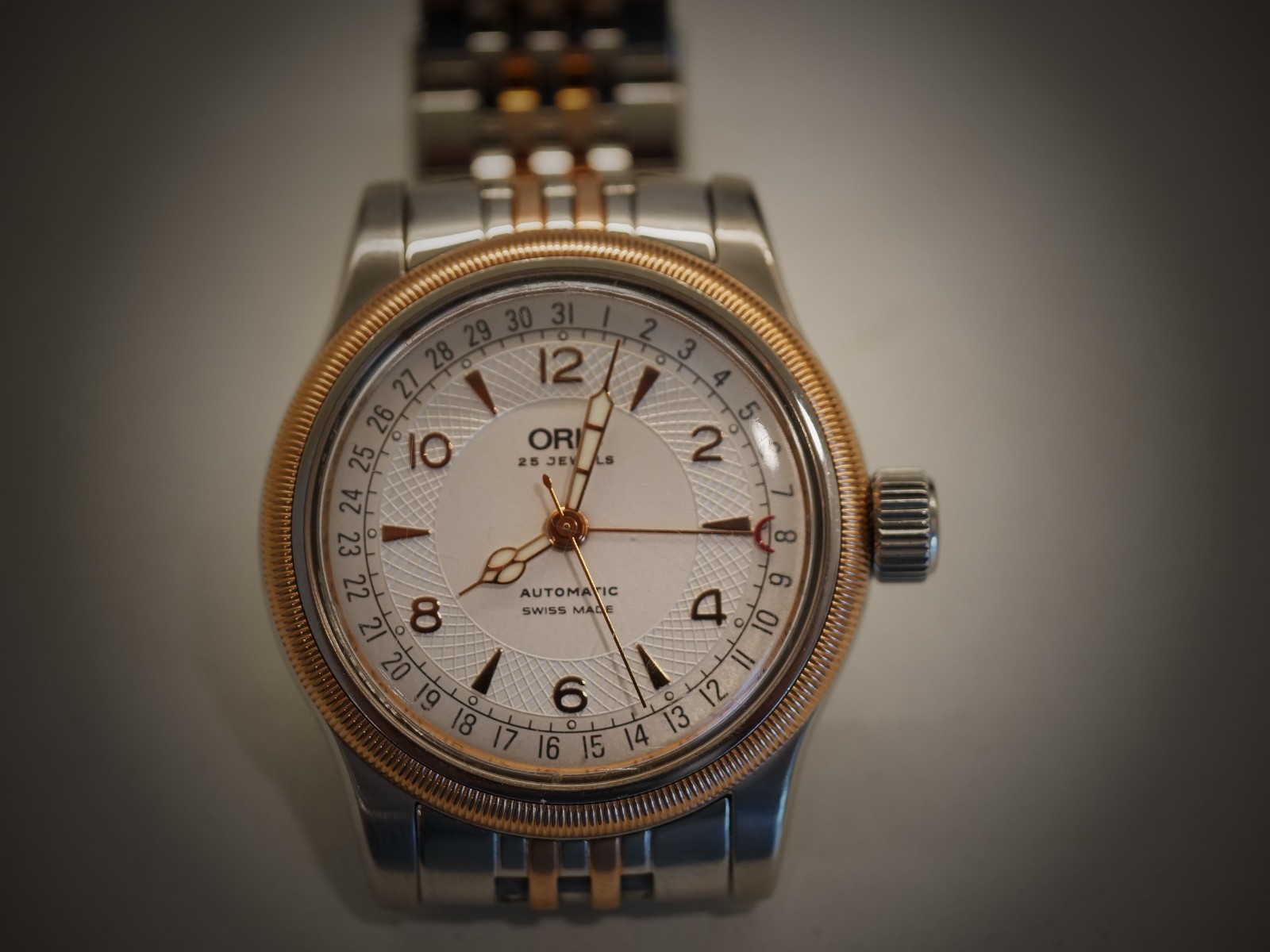 Oris Big Crown Pointer Date Two-Tone Automatic 25… - image 12
