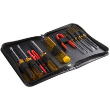 11 Piece PC Computer Tool Kit W/ Carrying Case Provides the necessary tools to