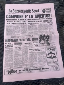 Gazzetta Dello Sport Du 30 Avril 1934 - Juventus Championne D'Italie - Vintage