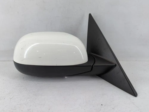 2010-2012 Buick Lacrosse Driver Left Side View Manual Door Mirror White BH9Q3