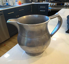 Carson Statesmetal, Pewter Style Pitcher, Statesmetal IV, 2 Quart Pitcher, Colon