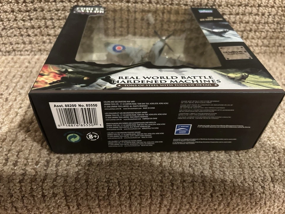 Unimax Forces of Valor 1:72 UK Spitfire MK IX, England 1942, No. 85550 - Image 4 of 4