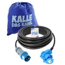 CEE Verlängerungskabel Winkelkupplung H07RN-F 3G 1,5 mm² 25 m Stromkabel Gummi