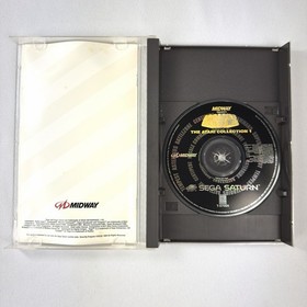 Arcade's Greatest Hits: Atari Collection Sega Saturn CIB Complete Reg Card