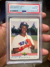 ~AWESOME LOOKING LOW POP PSA 10 CLASSIC BEST KEN GRIFFEY JR 1992 NICE