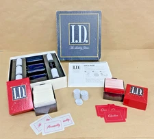 Vintage I.D. The Identity Game by Milton Bradley Family Fun Game