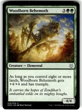 Woodborn Behemoth Duel Decks: Nissa vs. Ob Nixilis Regular MTG