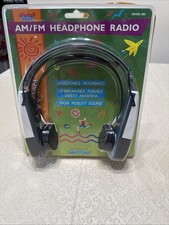 Street Beat Headphone Radio AM/FM Sports Model 885M Vintage 1998 New  78 