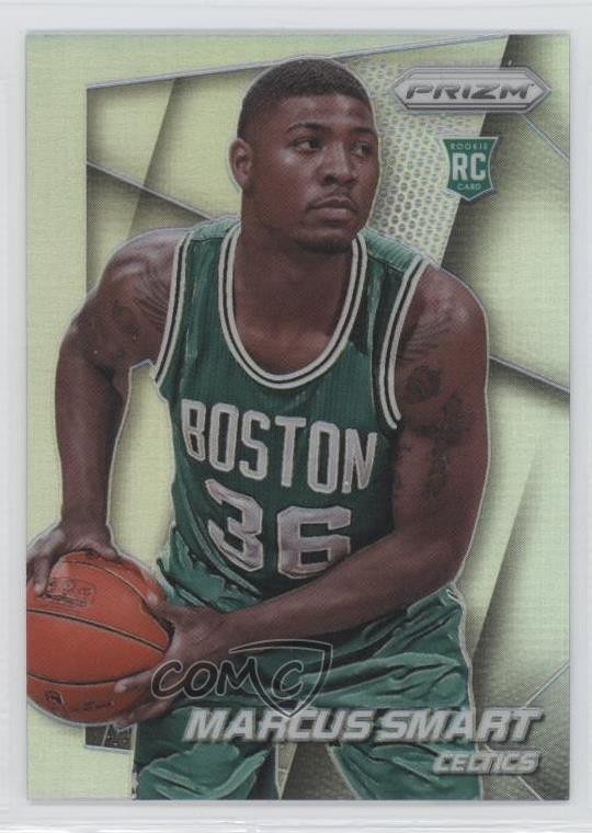 2014-15 Panini Prizm Silver Prizm Marcus Smart #256 3g8