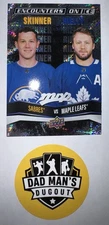 2022-23 Upper Deck MVP - Encounters on Ice #EI-12 Jeff Skinner, Morgan Rielly