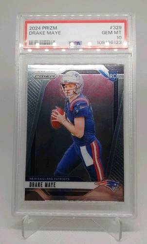 2024 Panini Prizm - Rookies Drake Maye #329 PSA 10 \*CHASE PACK\* \*PLEASE READ\*