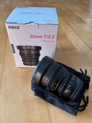 Meike 35 mm T2.2 Cinema Lens - Micro Four Thirds, MFT Mount/Bajonett OVP