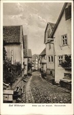 Postcard Bad Wildungen in northern Hesse, view in the Ranzenstraße - 10094673