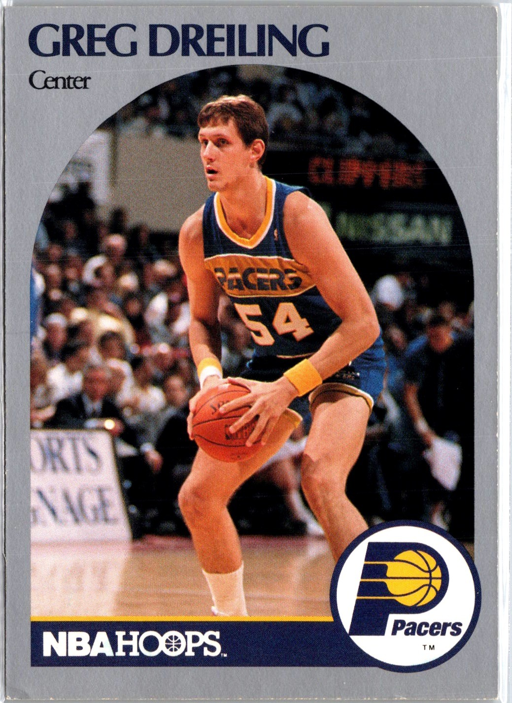 1990-91 Hoops #132 Greg Dreiling