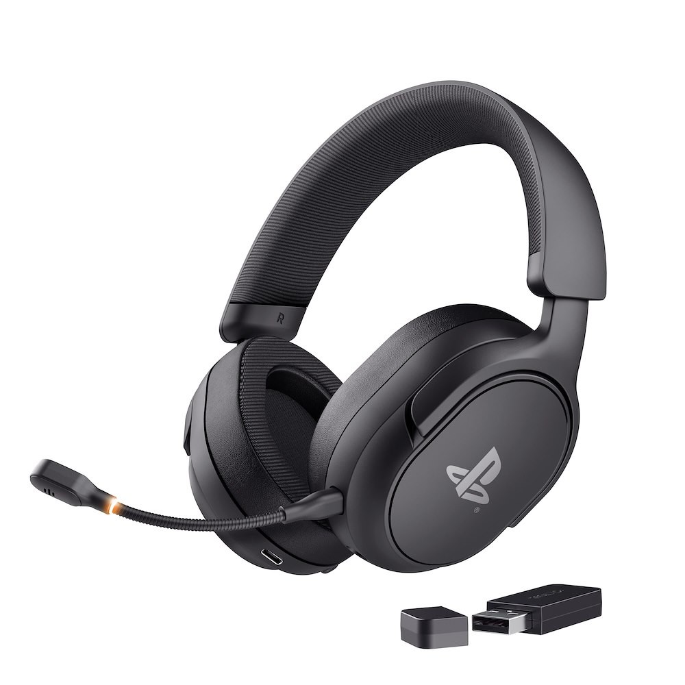 Trust Nero Cuffie Gxt 499 Forta Wireless Usb-A Gaming Ps5 Microfono - Immagine 2