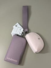 Lululemon Dual Pouch WalletWristlet Super Cute NWT. LOTU/PIAR