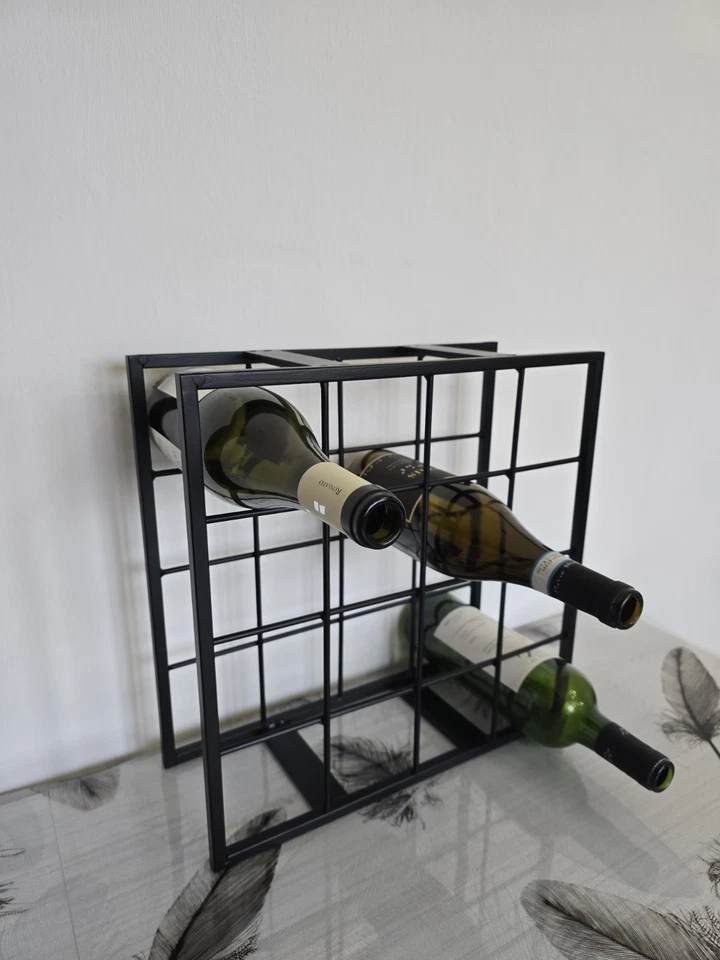 Portabottiglie vino espositore in ferro - Immagine 3 di 3