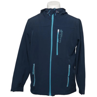 Identic Man, Softshelljacke, Herren, Größe: S, Blau, Elasthan/Polyester #kzH