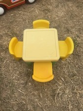 Little Tikes Dollshouse Dining Table 4 Chairs 