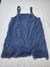 Cider Jean Denim Overalls Adjustable Dress Junior Girls Size XL