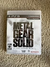 Metal Gear Solid: The Legacy Collection (Sony PlayStation 3, 2013) PS3 Brand New