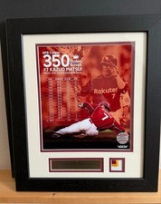 Former Rakuten Eagles Kazuo Matsui 350th stolen base commemoration