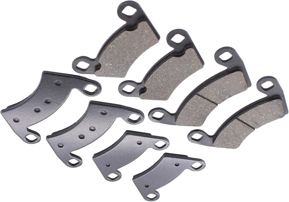 Front and Rear Brake Pads For Polaris Ranger 800 4X4 EFI 2010-2014 Foto 3 de 3