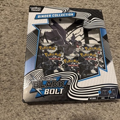 Pokemon TCG Scarlet & Violet Black Bolt Binder Collection BRAND NEW SEALED Unova
