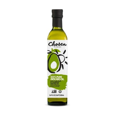 Chosen Foods 100% Pure Avocado Oil 1.0 L (Pack of 4)