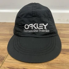 VTG Oakley Thermonuclear Protection Genuine Software Black Hat Vector Strap Y2K