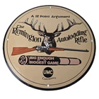 Vintage Remington Porcelain Sign - Firearms Rifles Deer Ammo Guns Gas Pump Sign