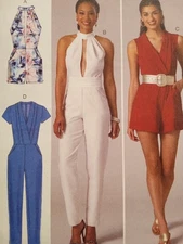 Romper Sewing Pattern Jumpsuit Sewing Pattern M7366 Sz 6-14
