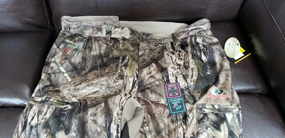 NWT NEW Men's Mossy Oak Breakup Country Scent Control Pants 2XL 44/46 #052B1 - Image 4 of 4