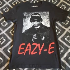 EAZY-E Compton Licensed Gansta Rap T-Shirt. SMALL (NV) NWA New With Tags