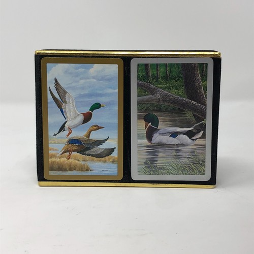 Vintage Congress Playing Cards MALLARDS DUCKS 2 Decks