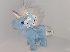 Neopets Uni Plush 2003 Unicorn Blue 7". NEW With Tag.
