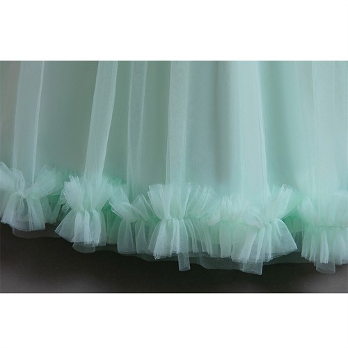 Flower Girls Kids Princess Long Dress for Wedding Bridesmaid Christmas Ball Gown - Picture 44 of 57