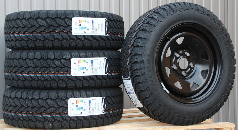 VW Bus T5 T6 T6.1 Satz Räder Stahl Dotz Dakar General Grabber All Terrain Reifen - Bild 2 von 4