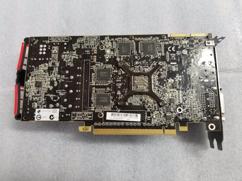HP 603498-001 ATI Radeon HD5570 Shelby 1GB DDR5 PCI-Express 2.1 x16 Dual DVI HDM - Image 2 of 3