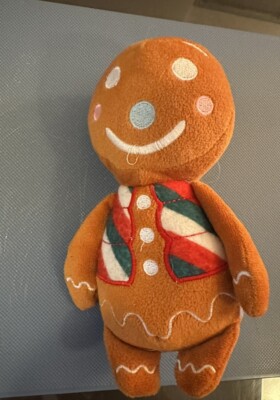Squeaky Ginger Bread Man Dog Toy